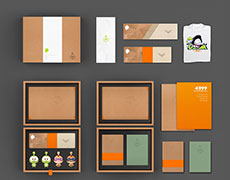 豆娃周边包装盒-牛皮纸原色