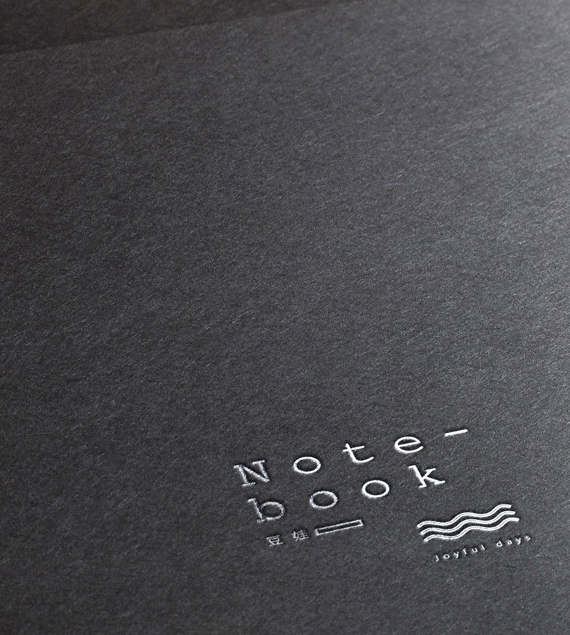 豆娃笔记本字效果10